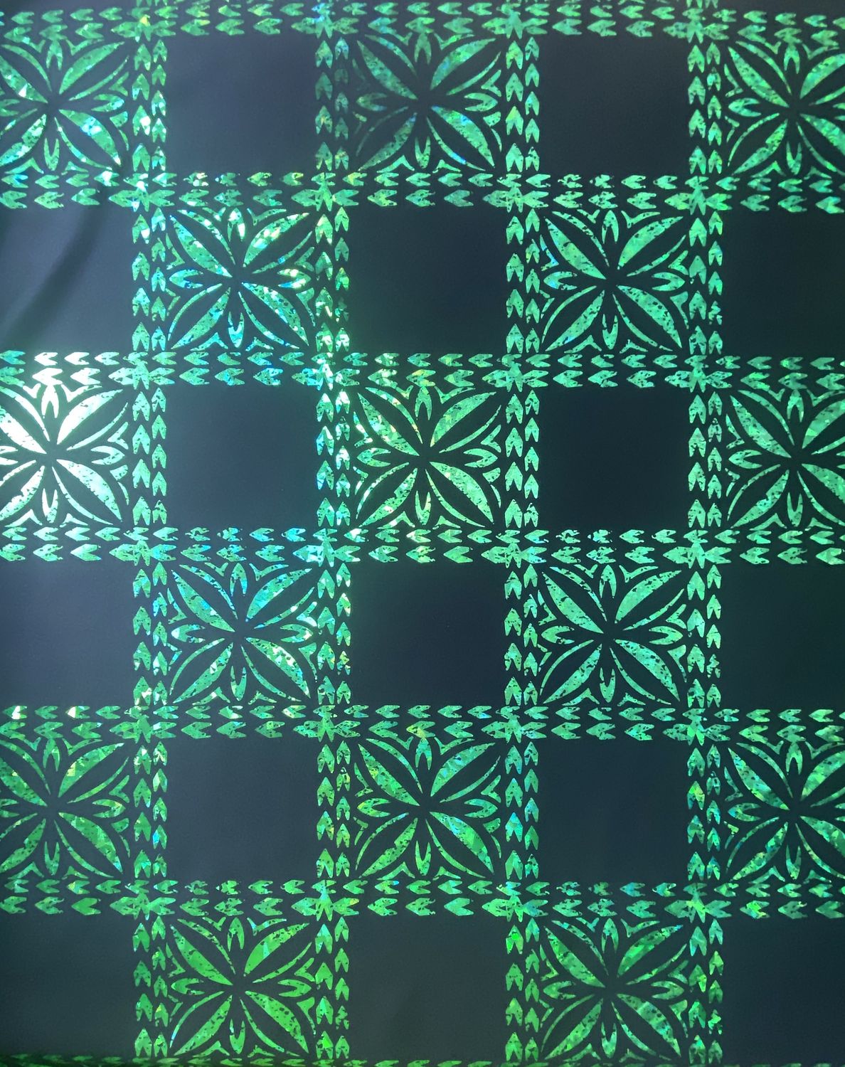 Stretch Full Print GRNonBLK