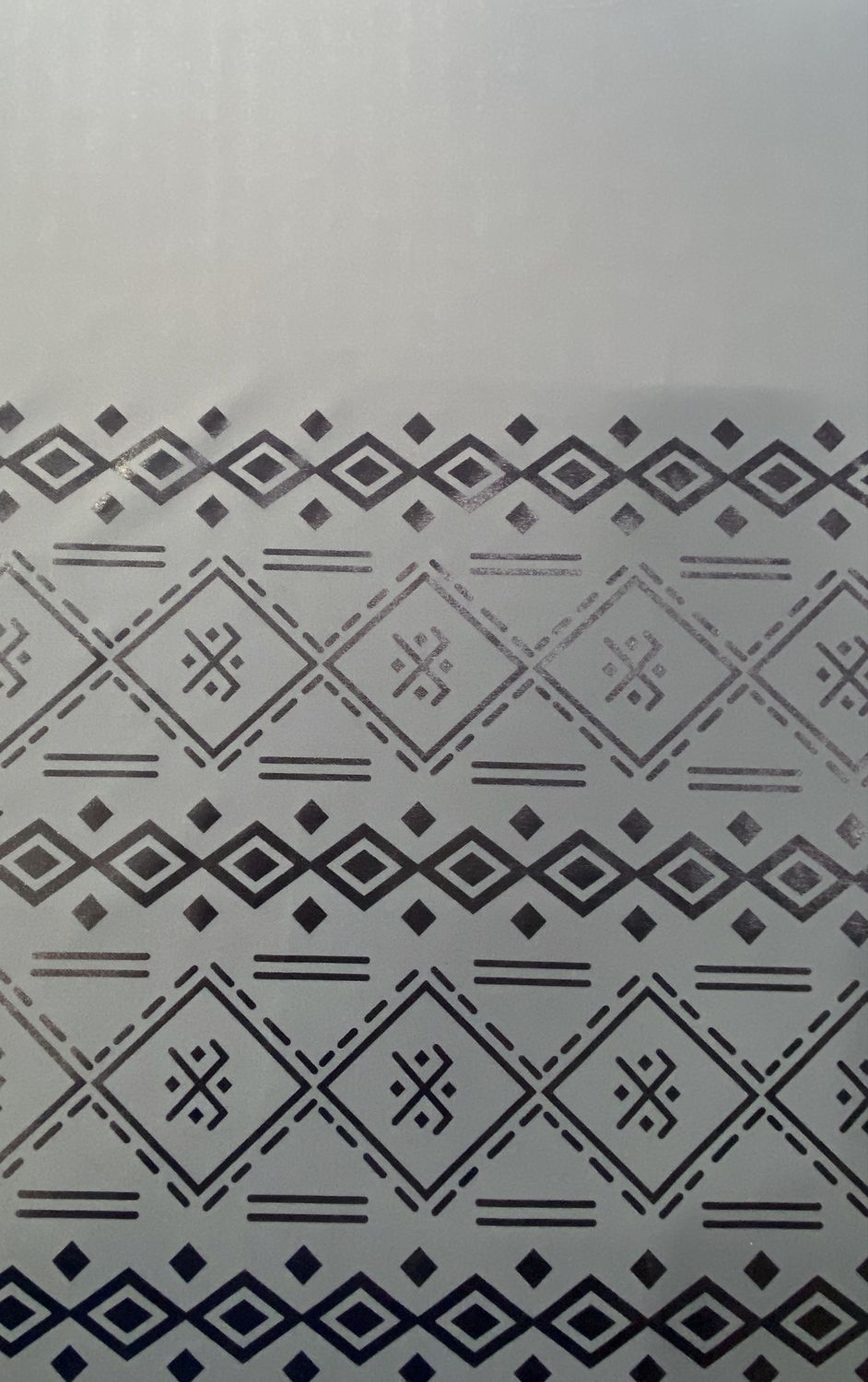 Stretch Half Print BLACKonGREY