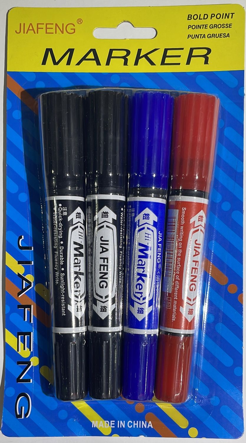 Permanent marker; style: 4pcs p