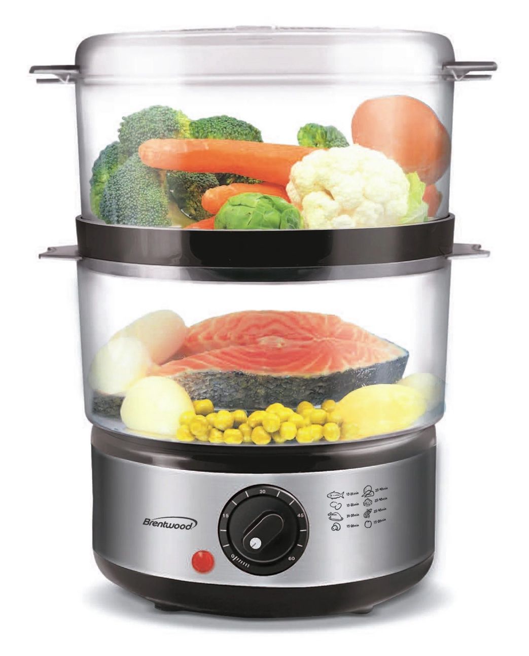 BRENTWD DOUBLE-TIER , 5-QUART