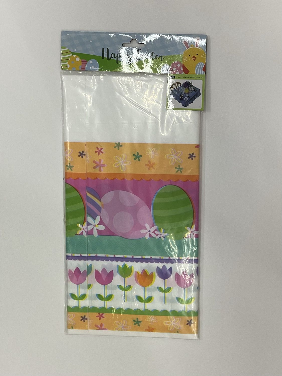 HE TABLE COVER PRINTED 54"x108"