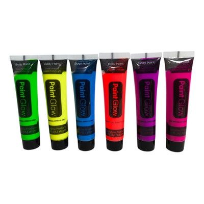 GLOW-IN-THE-DARK FACE COLORING