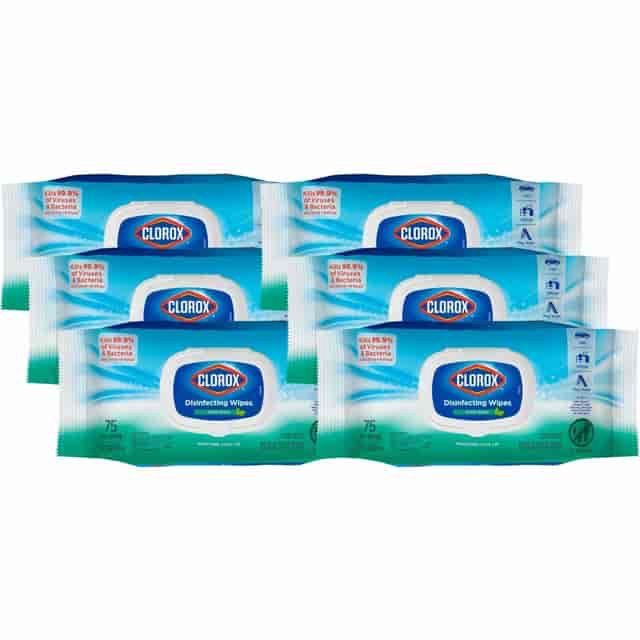 Clorox Disinfec Wipes Bag 75ct