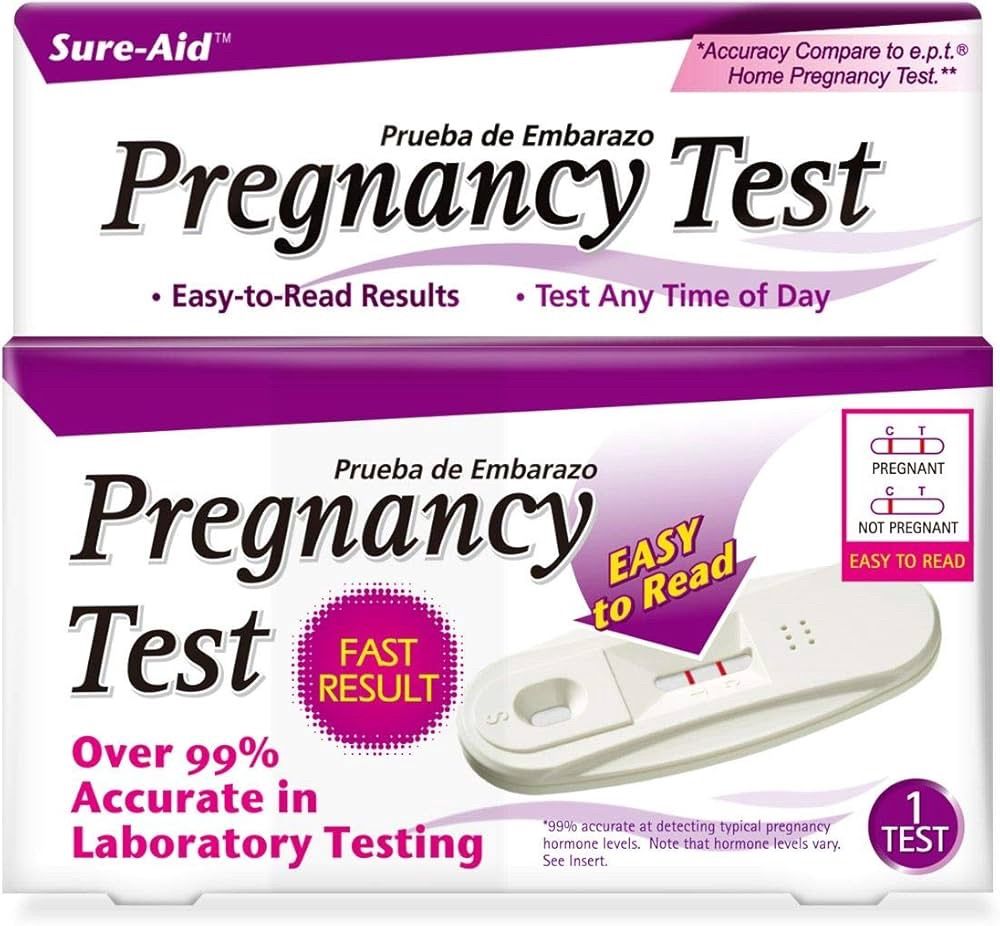 Sure-Aid Pregnancy Test 1pk 9-2