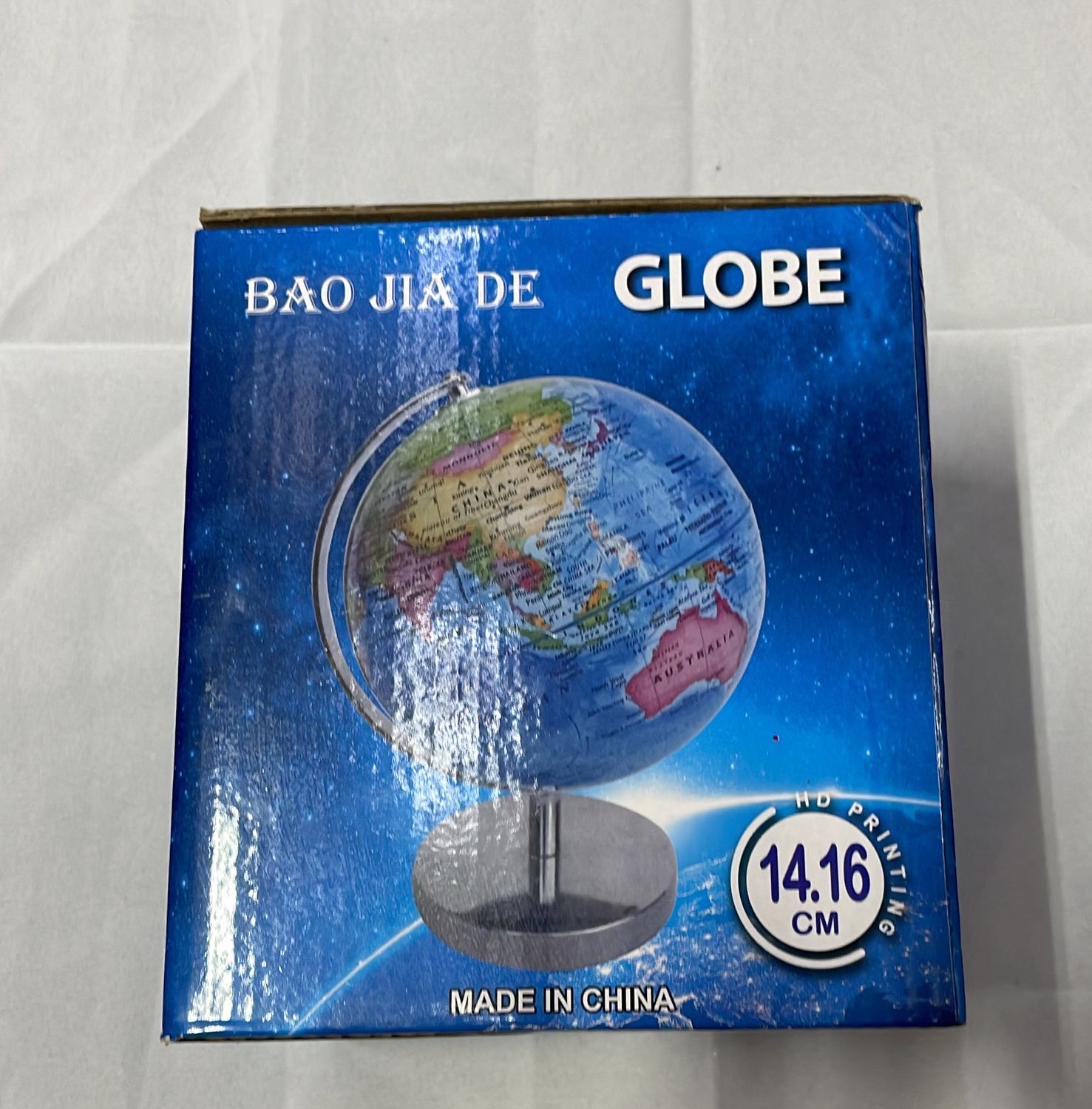 14CMPVC ENGLISH GLOBE