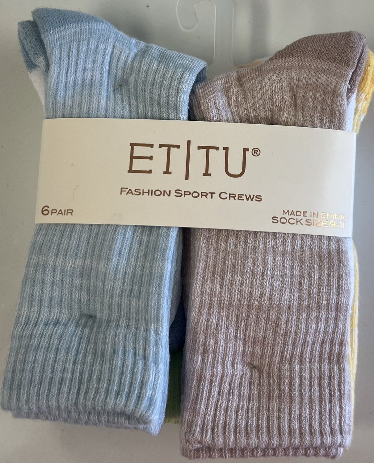 EI|TU SPORTS CREW 6PK; 9-11