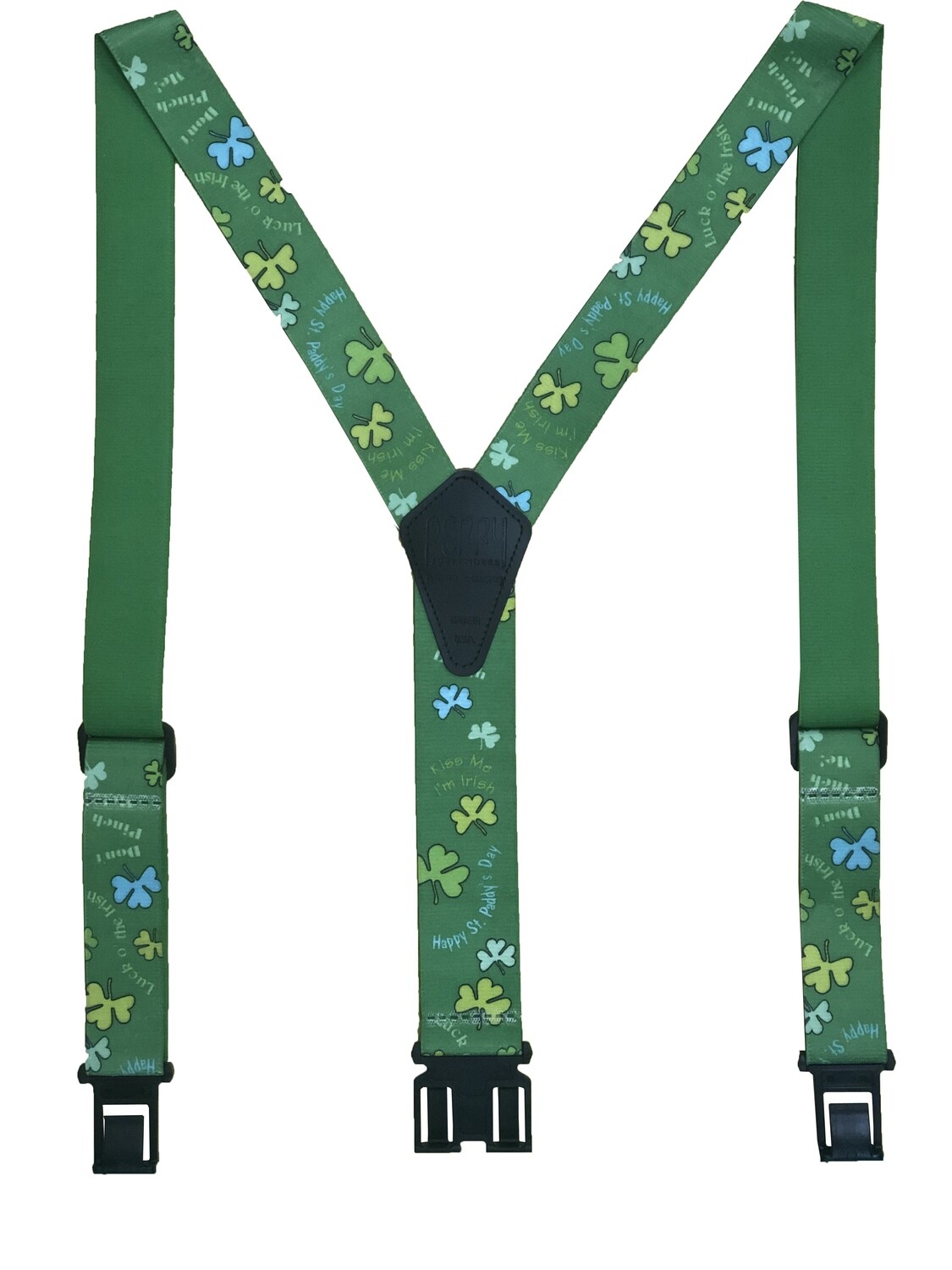 Novelty Perry Suspenders Irish