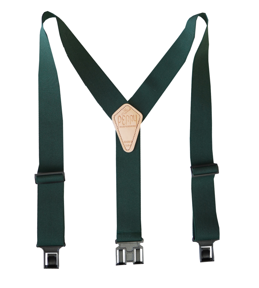 Original Perry Suspenders™ - Hunter Green Original Perry Suspenders™ - Hunter Green