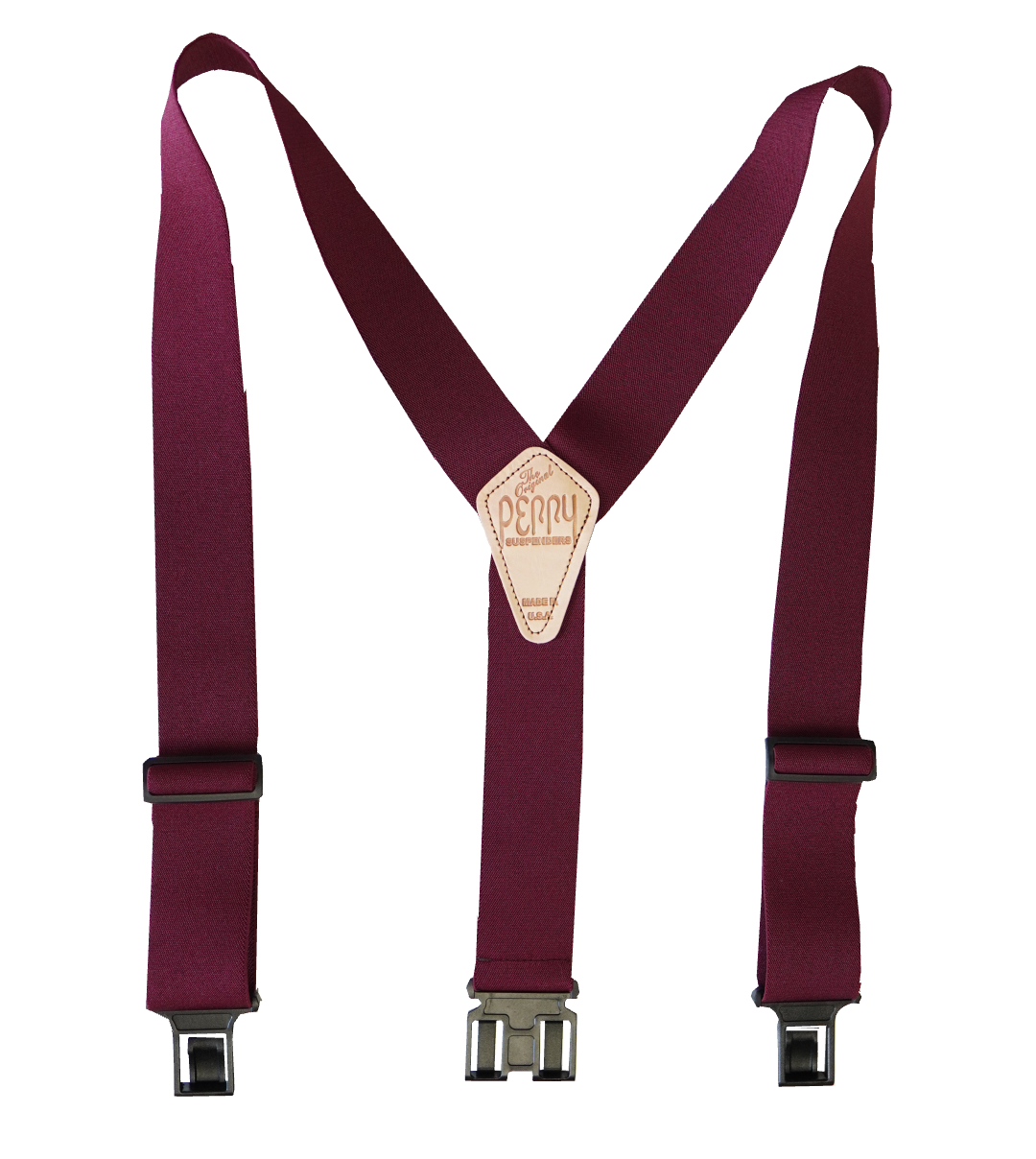 Original Perry Suspenders™ - Burgundy