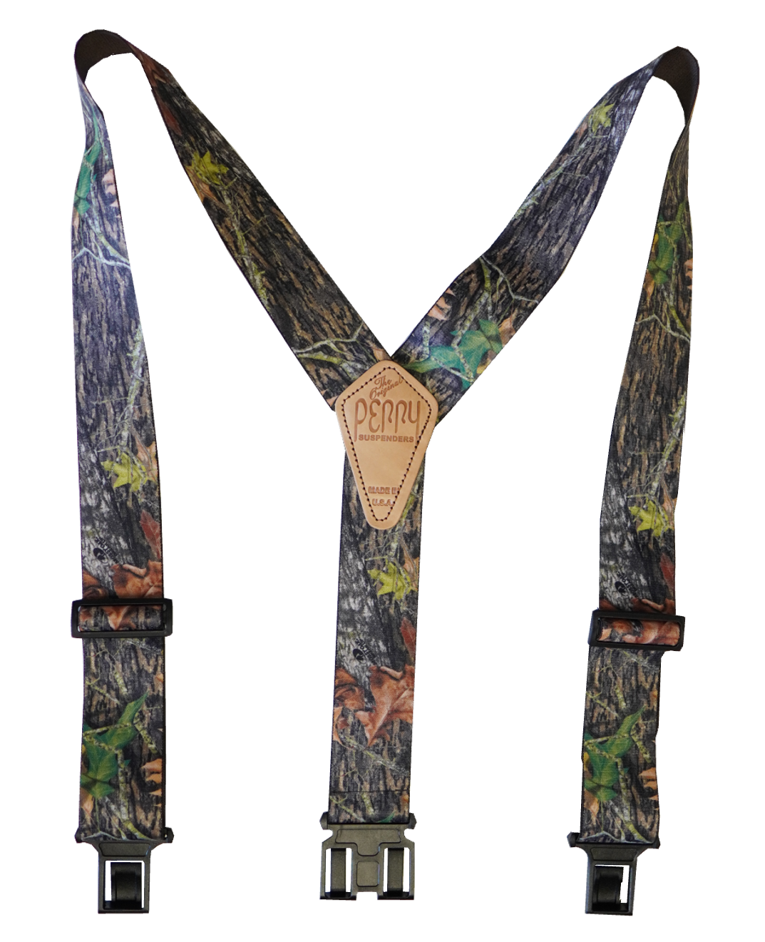 Camouflage Perry Suspenders™ - Mossy Oak Break-up