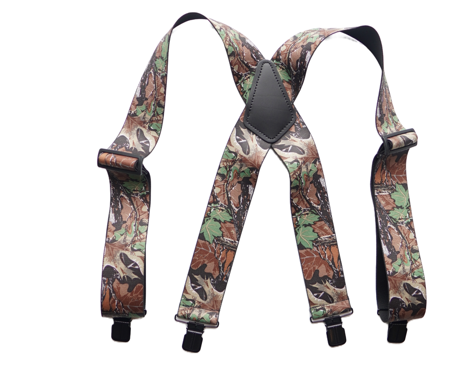Camouflage Clip-On Suspenders - Advantage Timber Camouflage Clip-On Suspenders - Advantage Timber