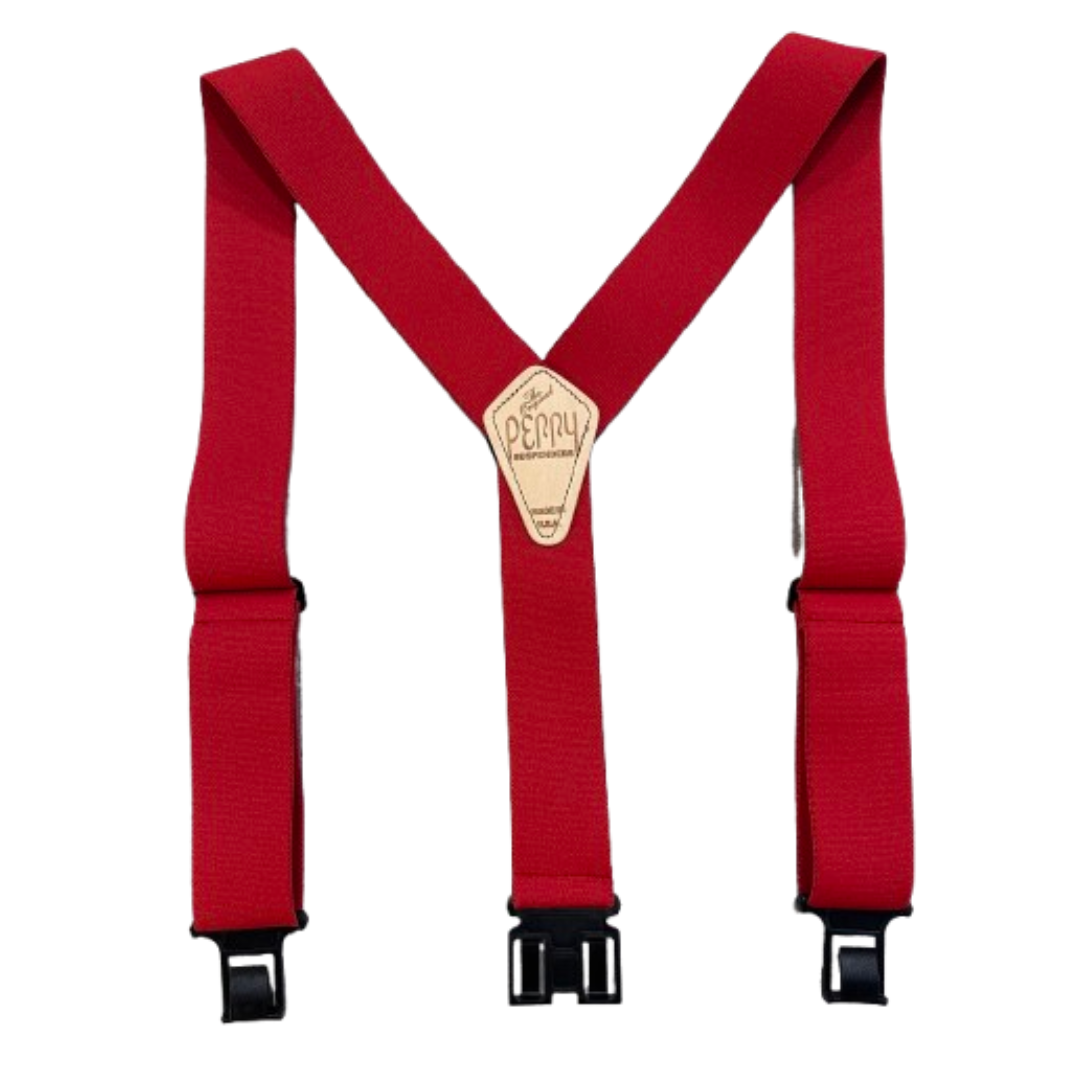 2" Premium Perry Suspenders™, Red