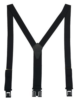 1 3/8" Premium Dress Perry Suspenders™ - Black Checkered