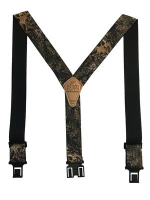 Camouflage Perry Suspenders - Realtree XTRA