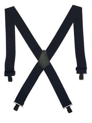 Clip-on Suspenders - Black