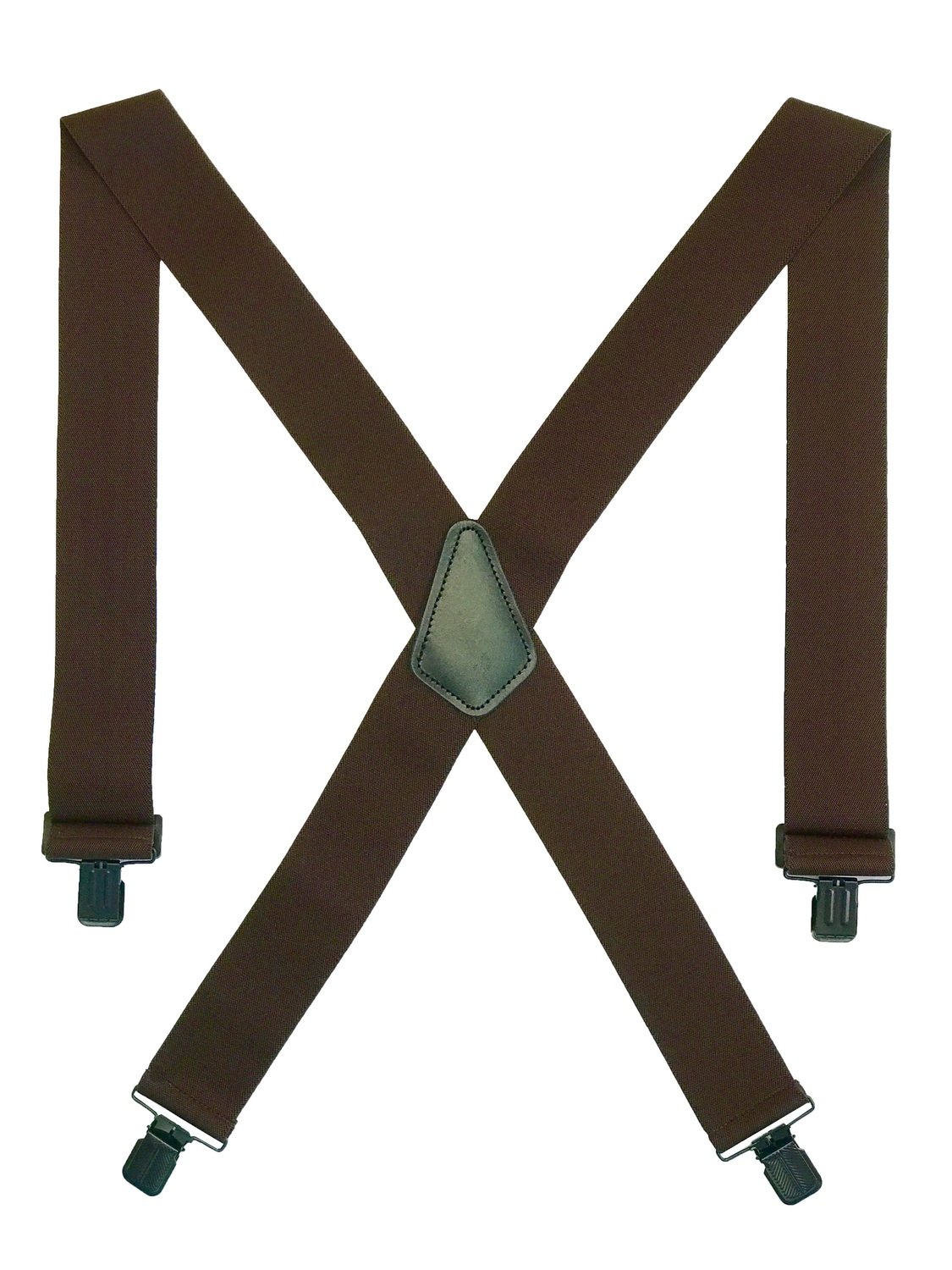 Clip-on Suspenders - Brown Clip-on Suspenders - Brown