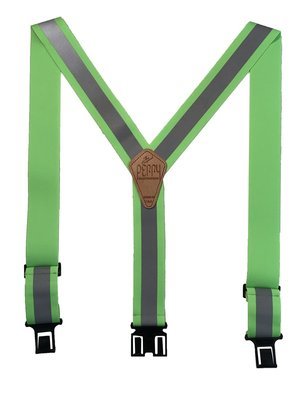 Reflective Safety Perry Suspenders™ - Lime