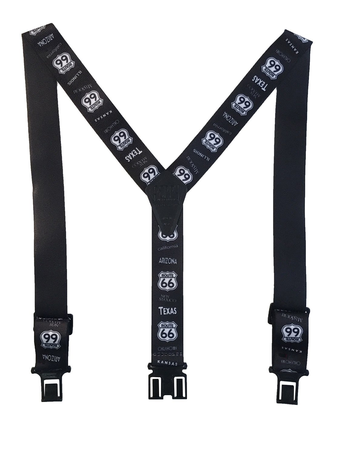 Novelty Perry Suspenders™ - Route 66