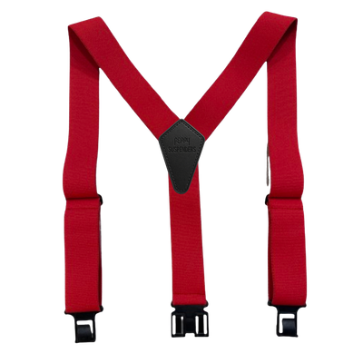 2" Premium Perry Suspenders, Red