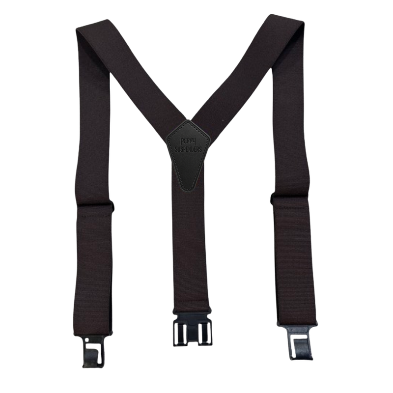 2" Premium Perry Suspenders, Brown