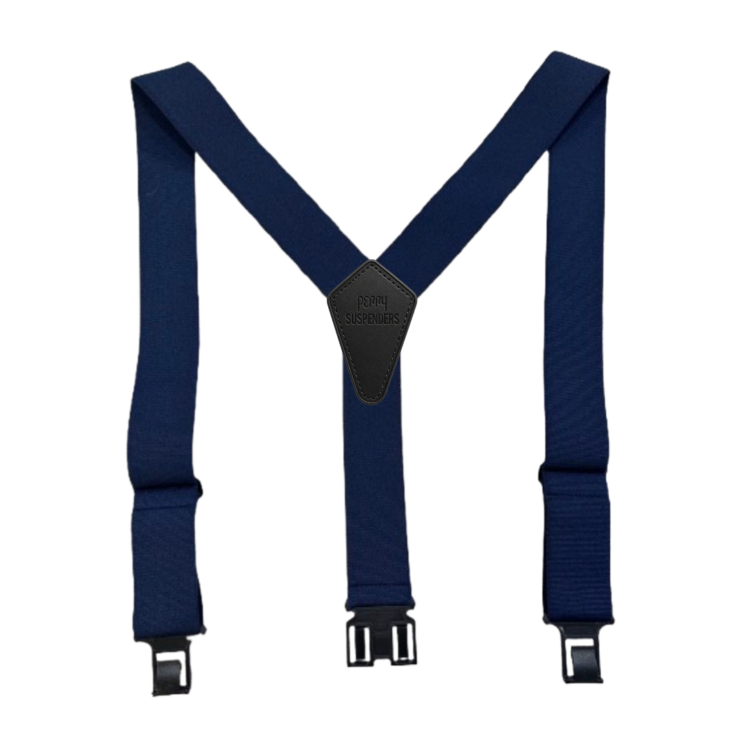2" Premium Perry Suspenders, Navy