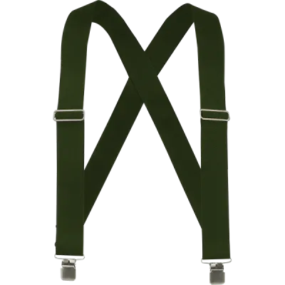 Welch 2" X-Back Work Clip-On Suspender