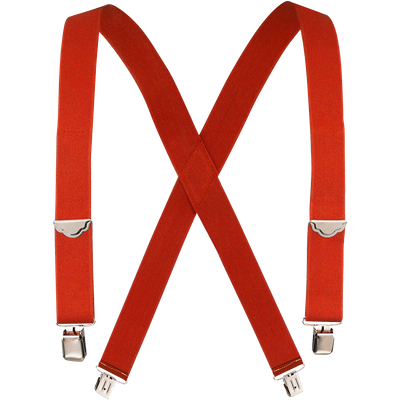 Welch 1-1/2" X-Back Work Clip-On Suspender
