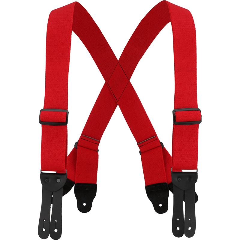 Welch 2" X-Back 8-Point Safety Button-On Suspender with Super-Tuff Stuff Webbing
