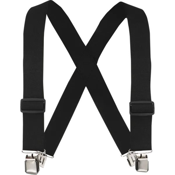 Welch 2" X-Back Work Clip-On Suspender with Super-Tuff Stuff Webbing