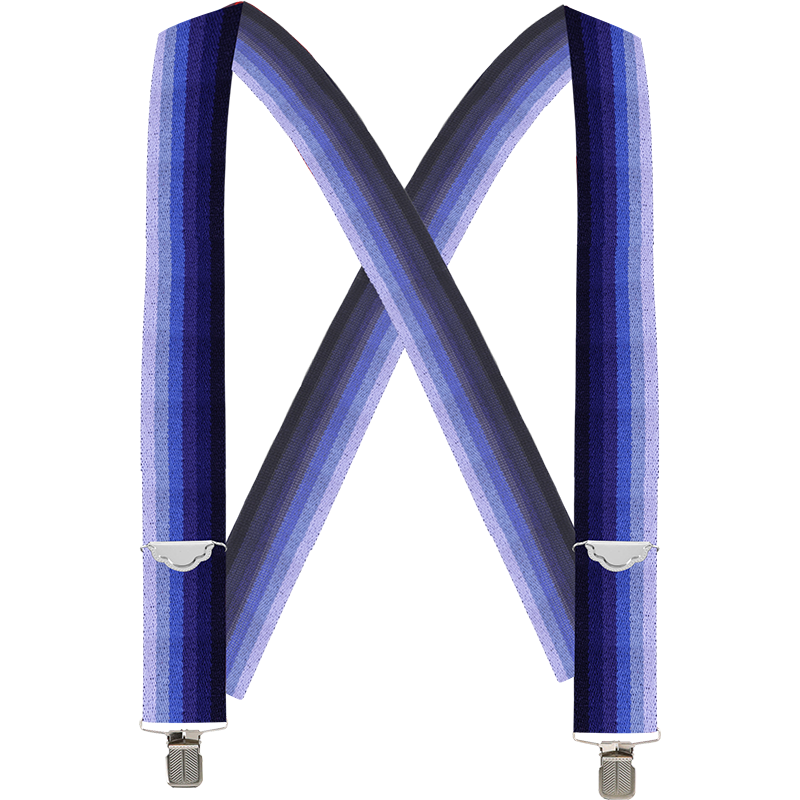 Welch 2" X-Back Casual Clip-On Suspender