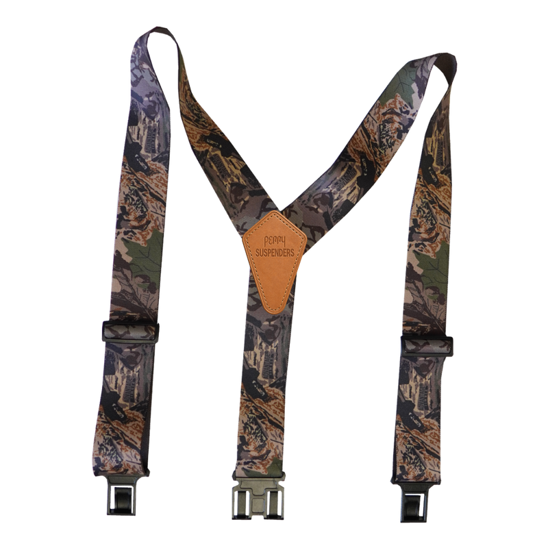 1 1/2" Camouflage Perry Suspenders