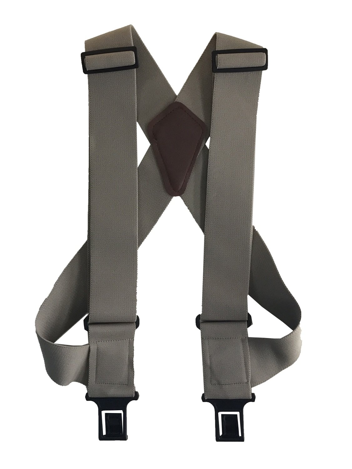 uBEE Perry Suspenders - Tan 1.5" and 2" widths available