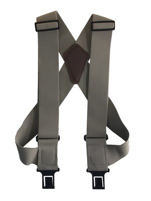uBEE Perry Suspenders - Tan 1.5" and 2" widths available