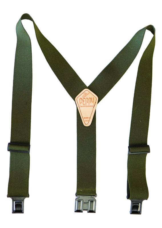 Original Perry Suspenders™ - Olive Drab Green
