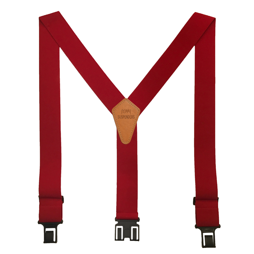 Original Perry Suspenders - Red