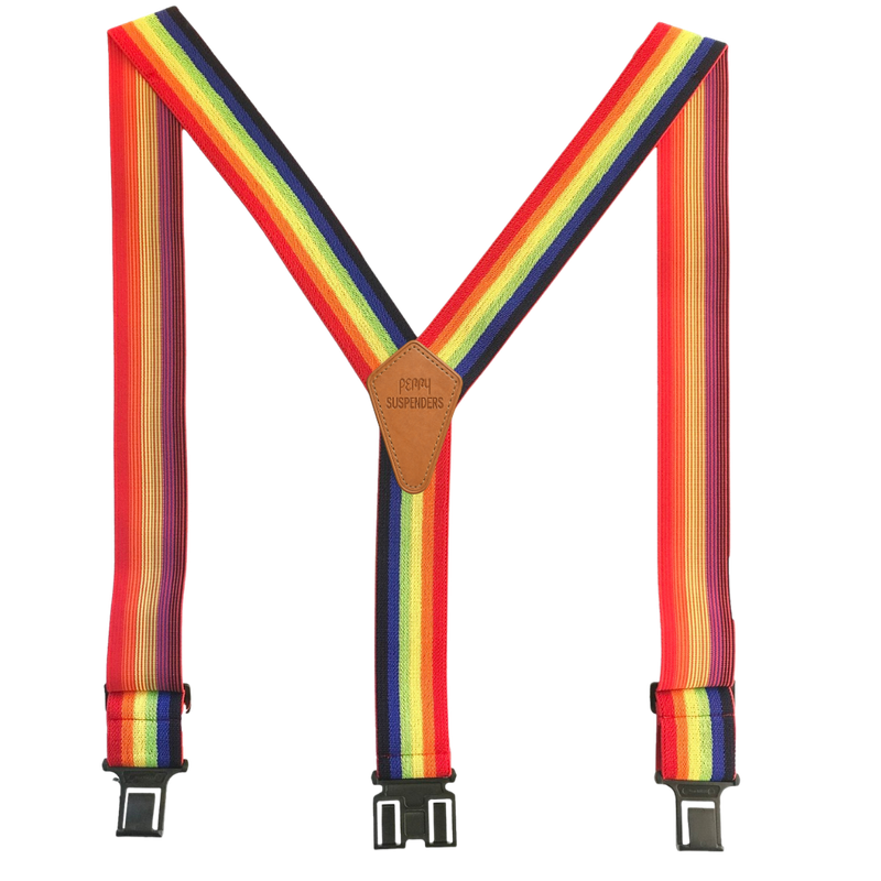 Original Perry Suspenders - Rainbow