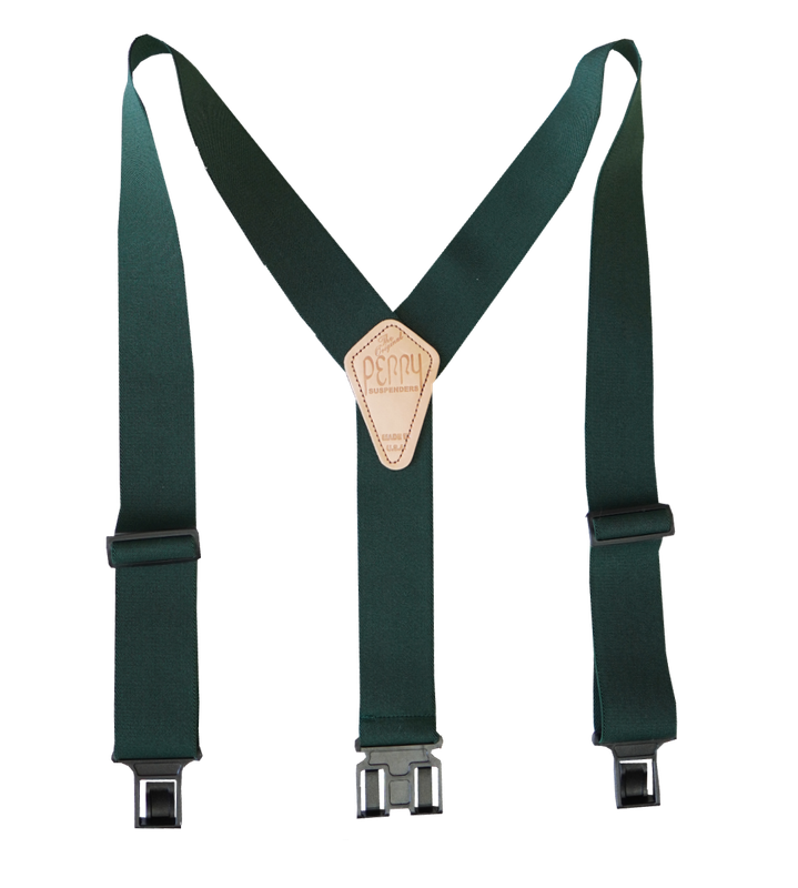 Original Perry Suspenders™ - Hunter Green