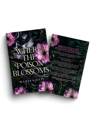 SINGLE COVER PACKAGE: WHERE THE POISON BLOSSOMS