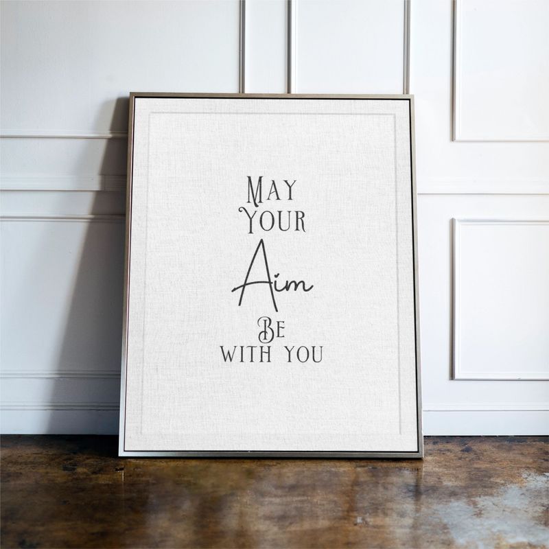 May your aim be with you...