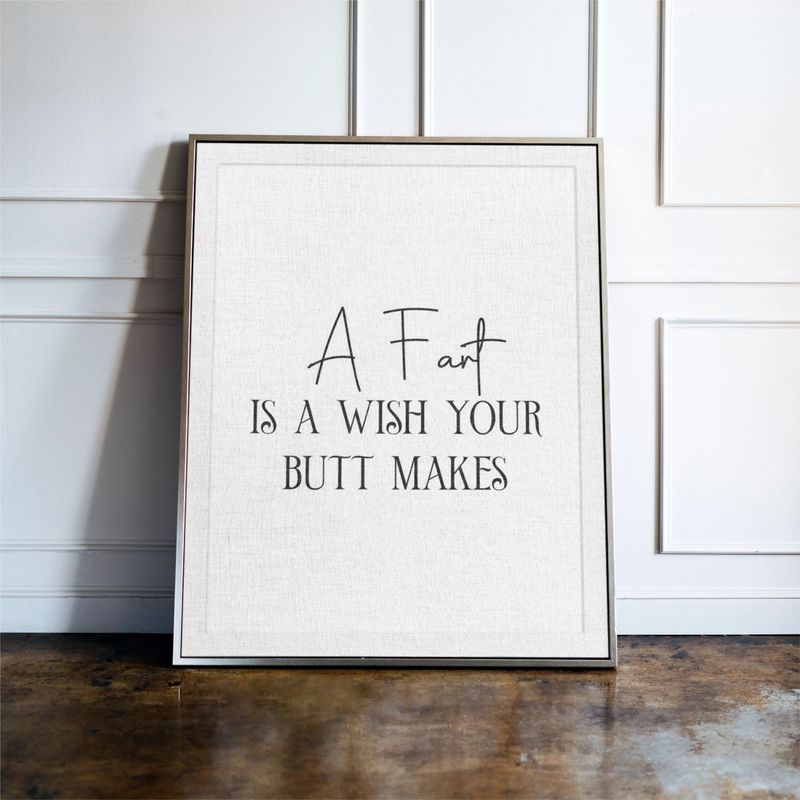 A fart is a wish ...