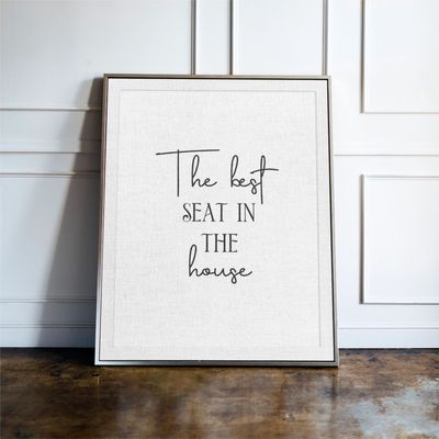 The Best Seat In The House