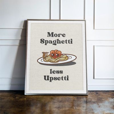 More Spaghetti Less Upsetti More Spaghetti Less Upsetti