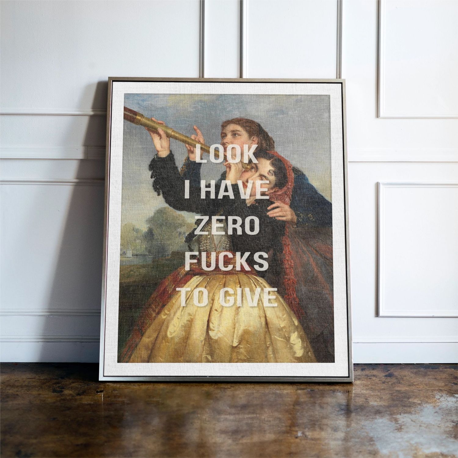 Look I Have Zero Fucks To Give