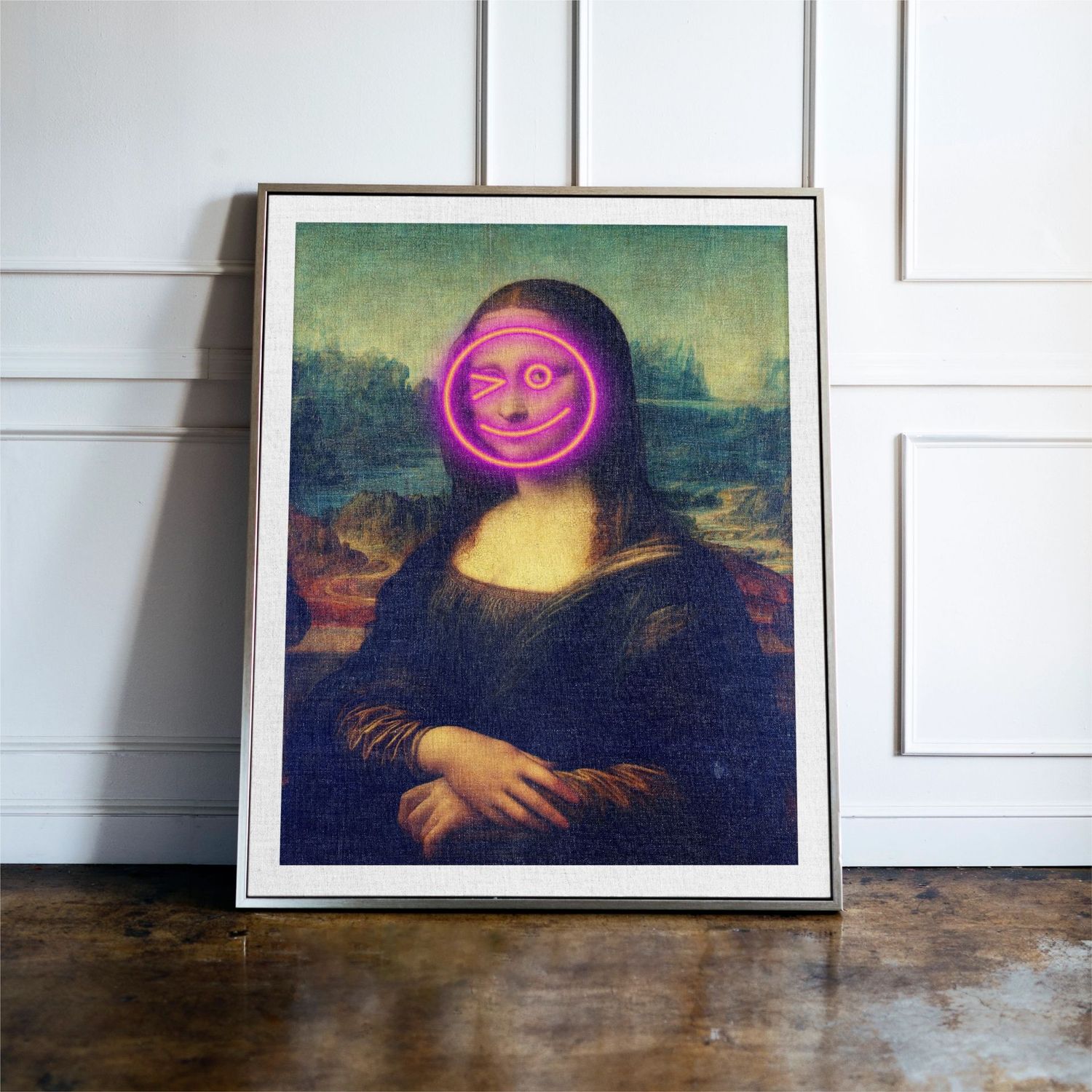 Grafiti Smile Mona Lisa