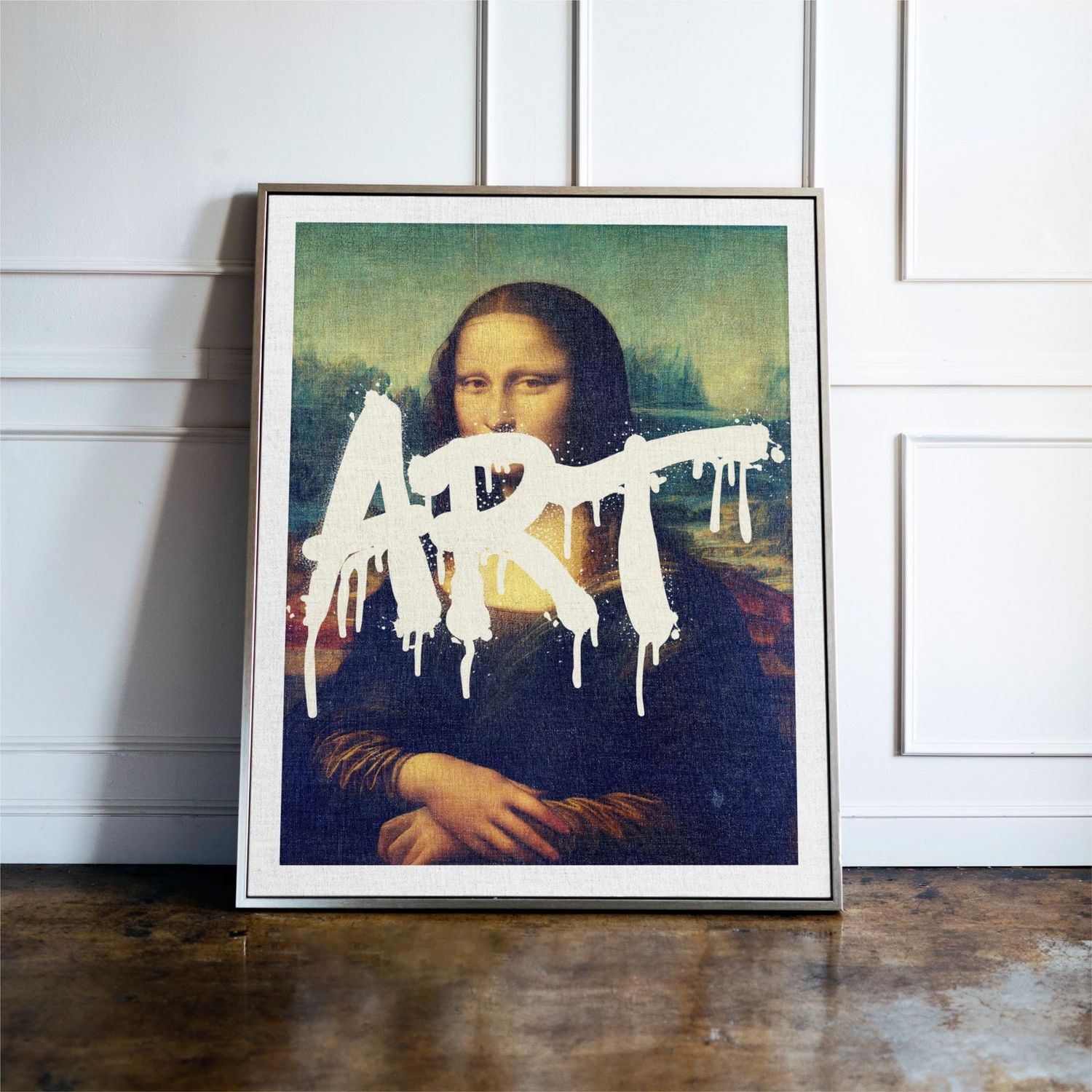 Grafiti ART Mona Lisa