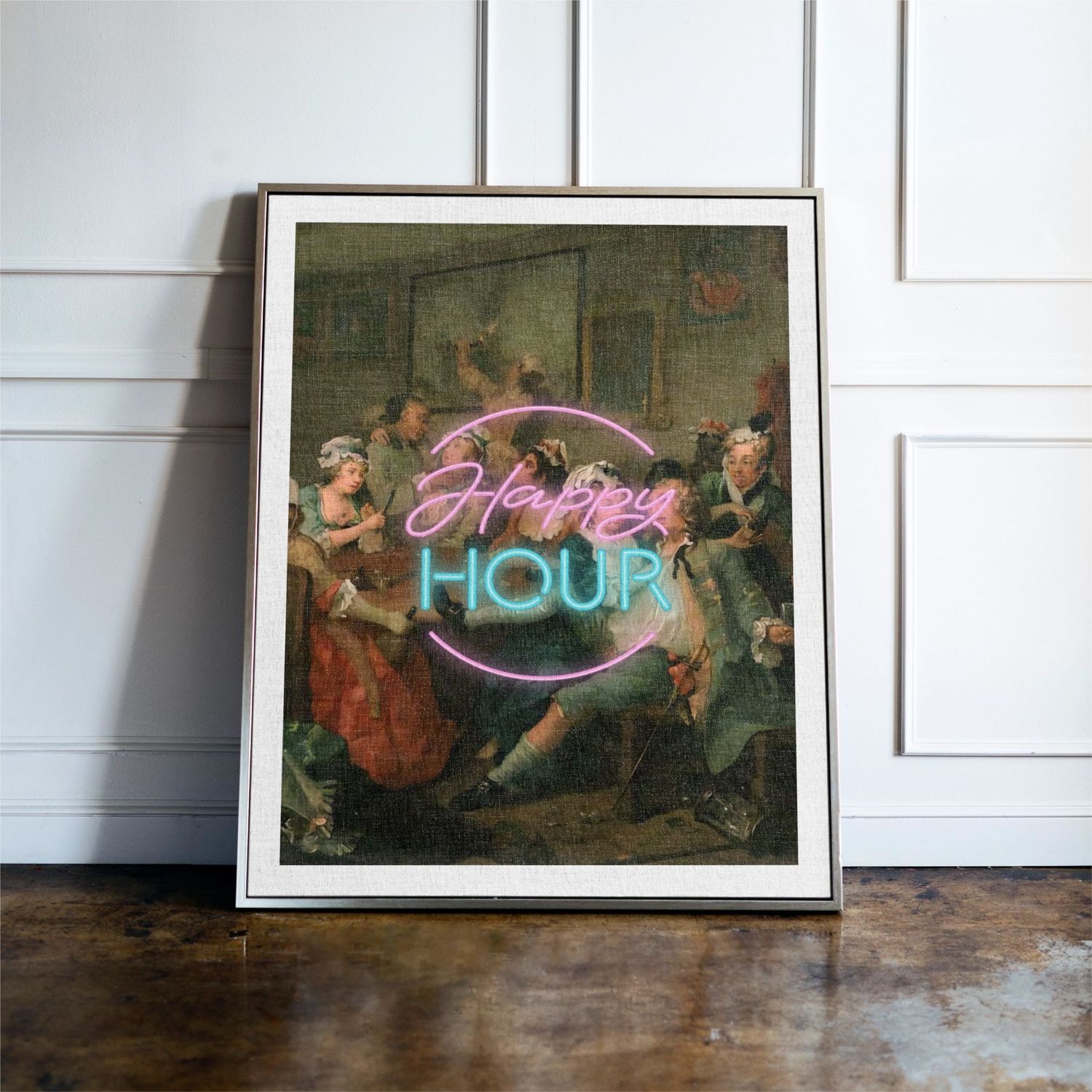 Happy Hour. Maximalist Print