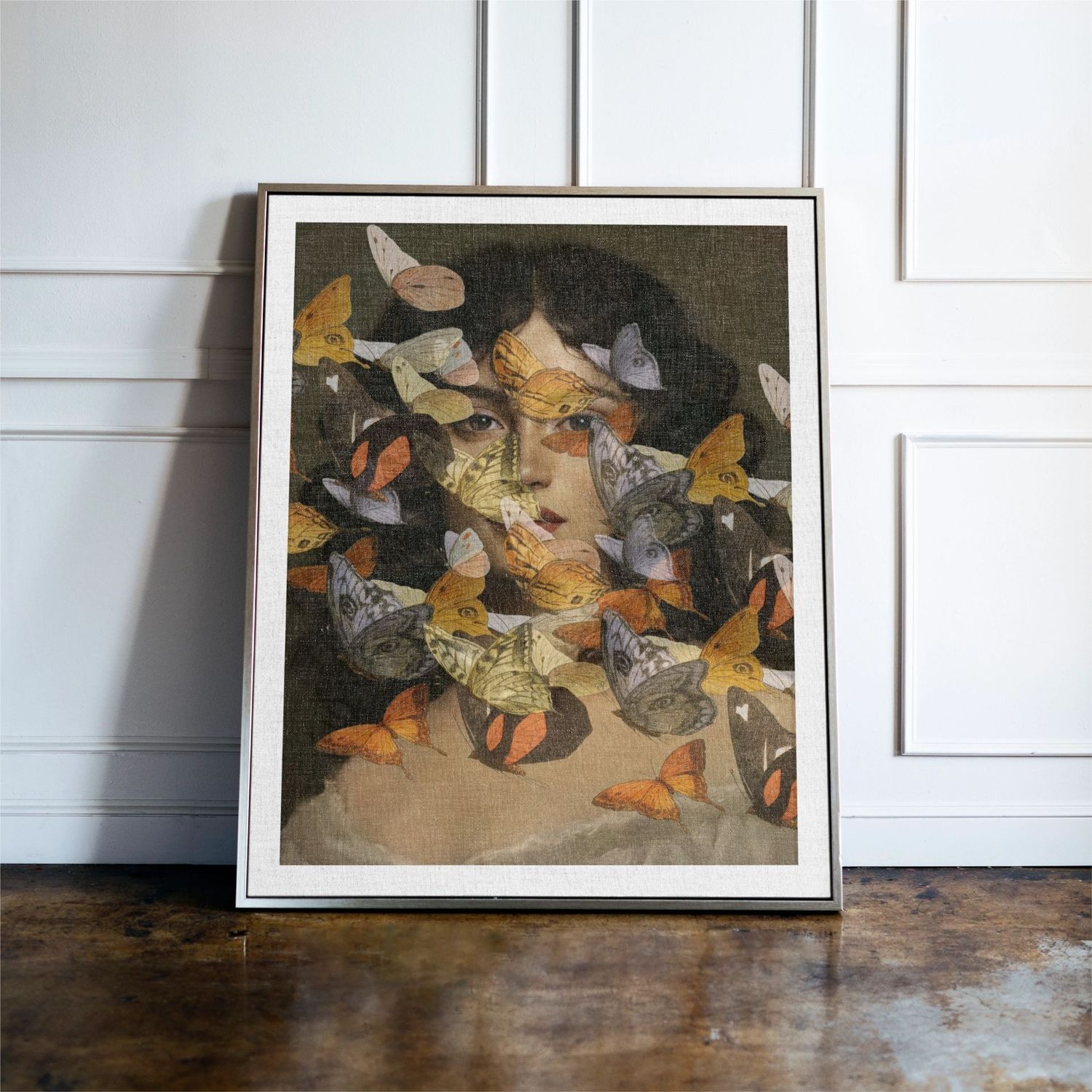 The kaleidoscope of Butterflies Maximalist Print
