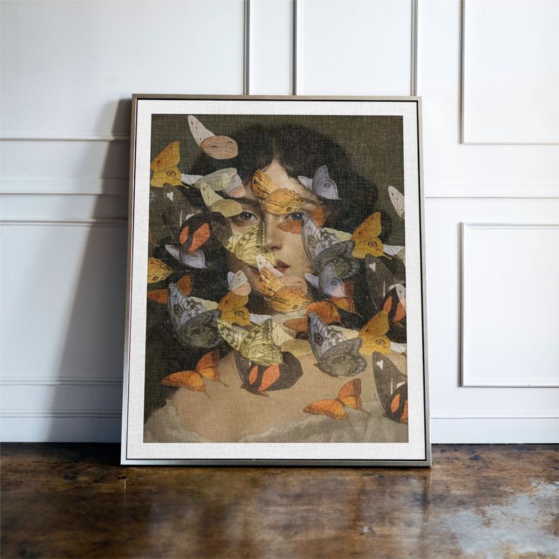The kaleidoscope of Butterflies Maximalist Print