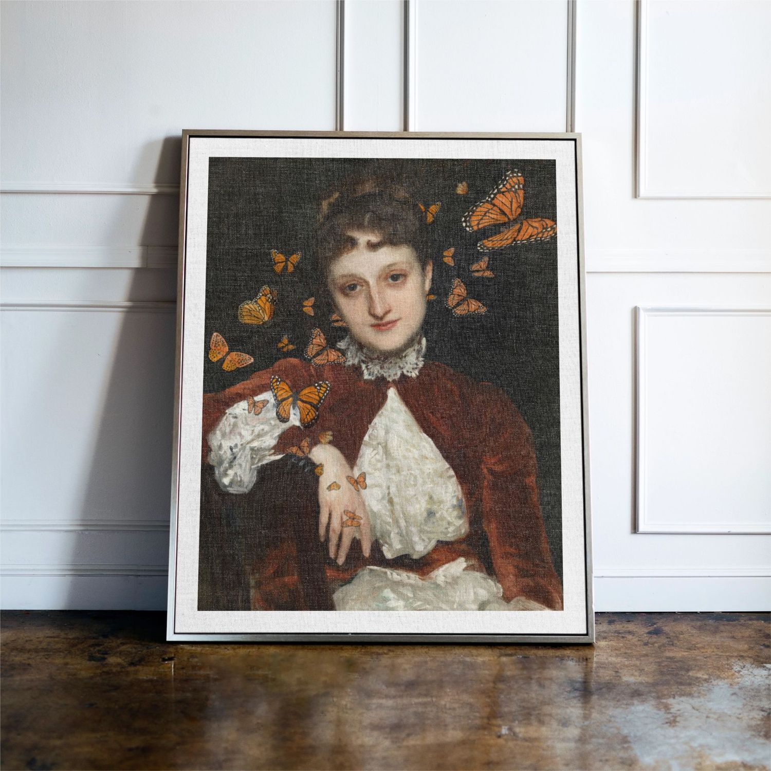 Surrounded by Butterflies Maximalist Print