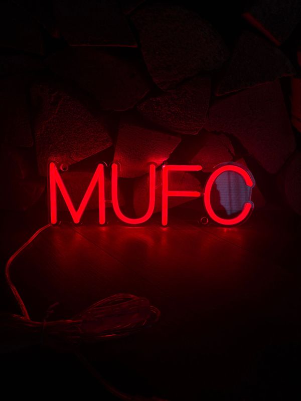 MUFC LED Neon Sign